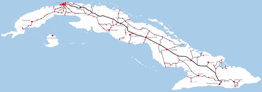 Cuba amplía Sistema Ferroviario de alto confort