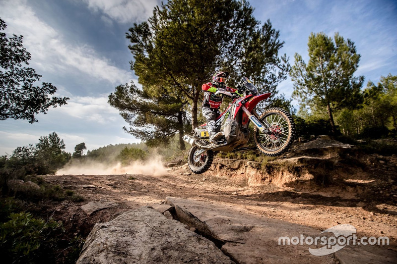 Joan Barreda presentación equipo Honda Rally 2017