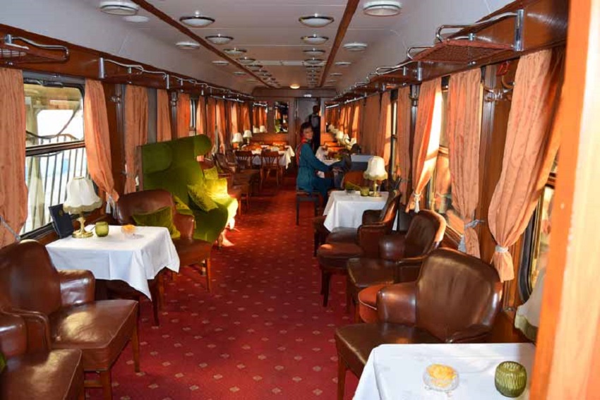 Interior del Danubio Express