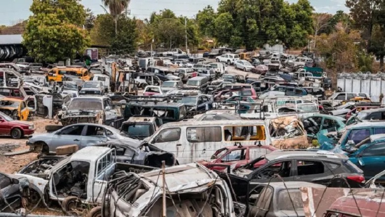 La evolución del reciclaje de los coches