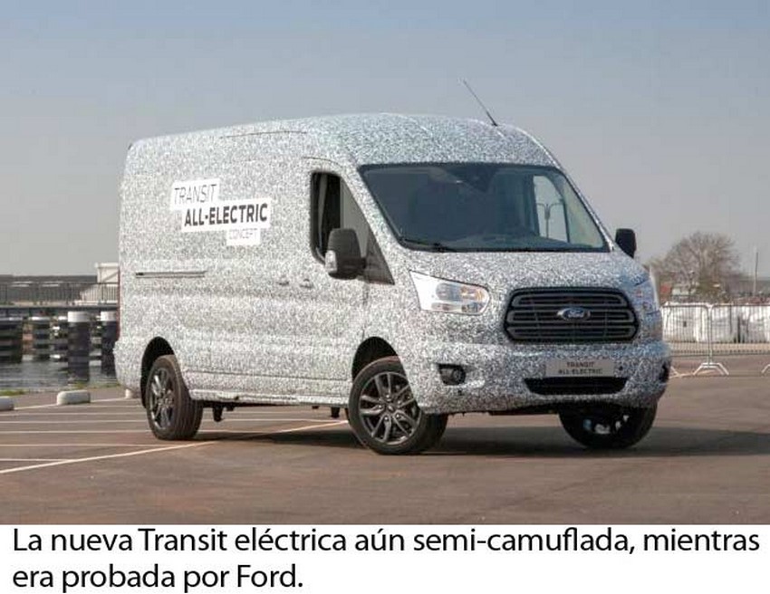 Pruebas de la Ford E-Transit.