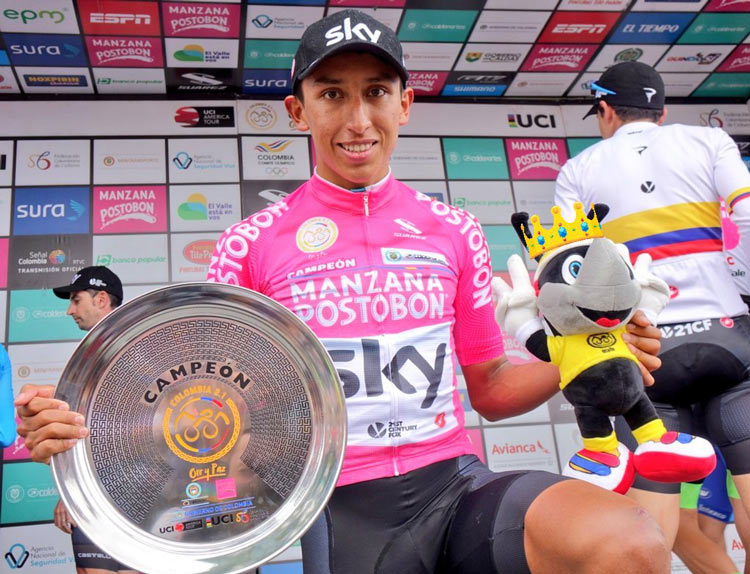 Egan Bernal gana la Colombia Oro y Paz