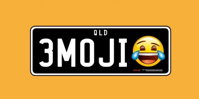 Emojis en las matrículas