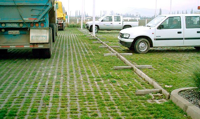 estacionamiento verde 