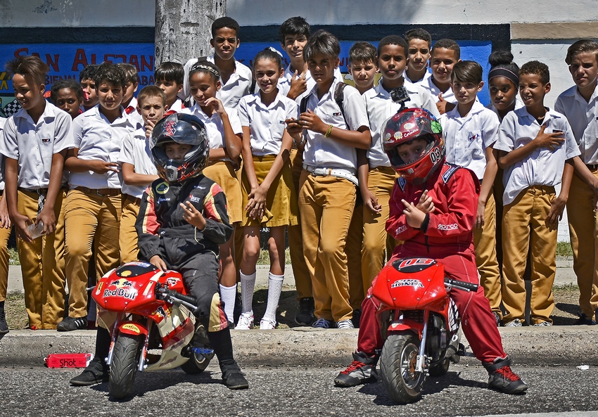 Demostración de Karting por la jornada de seguridad vial