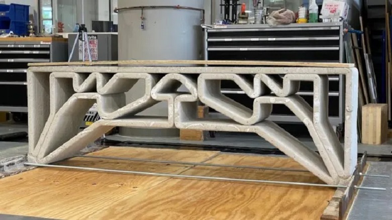 El hormigón impreso en 3D por construcciones más ecológica 