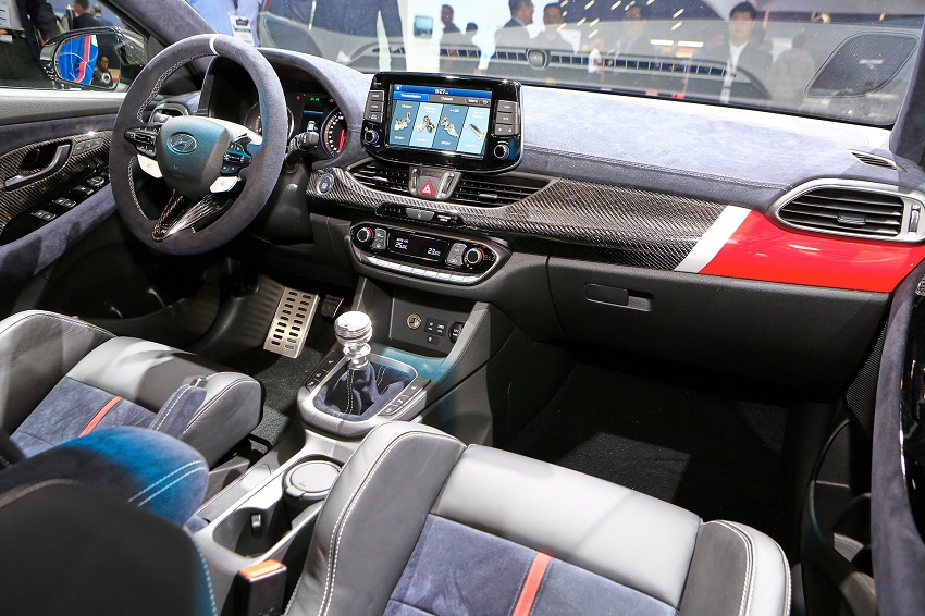 El interior del Hyundai i30 N Option
