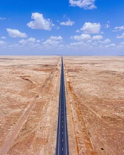 Highway 10: la carretera más recta del mundo