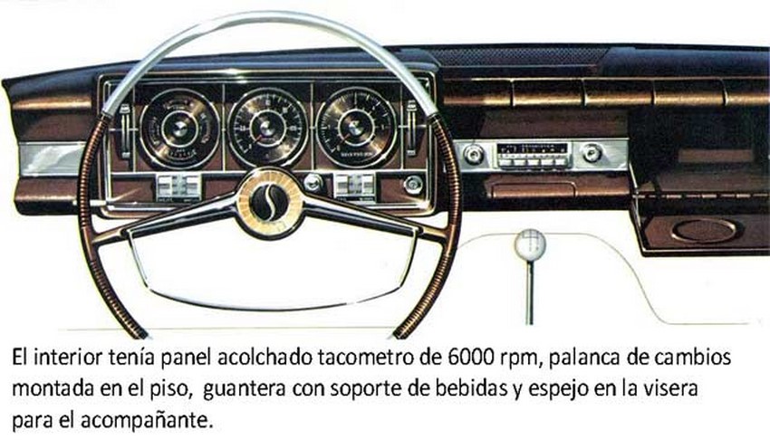 Studebaker Super lark interior