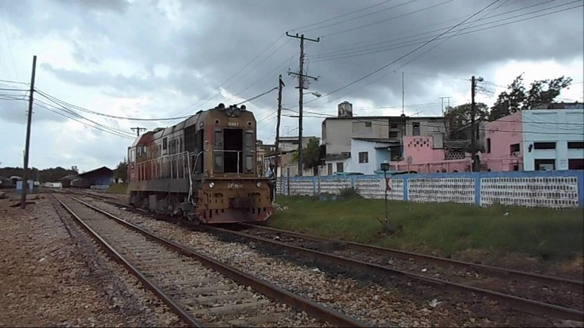 Cienfuegos y la línea ferroviaria 