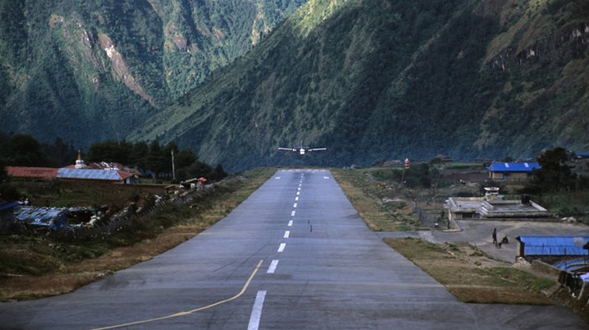 Vista de Pista de Lukla