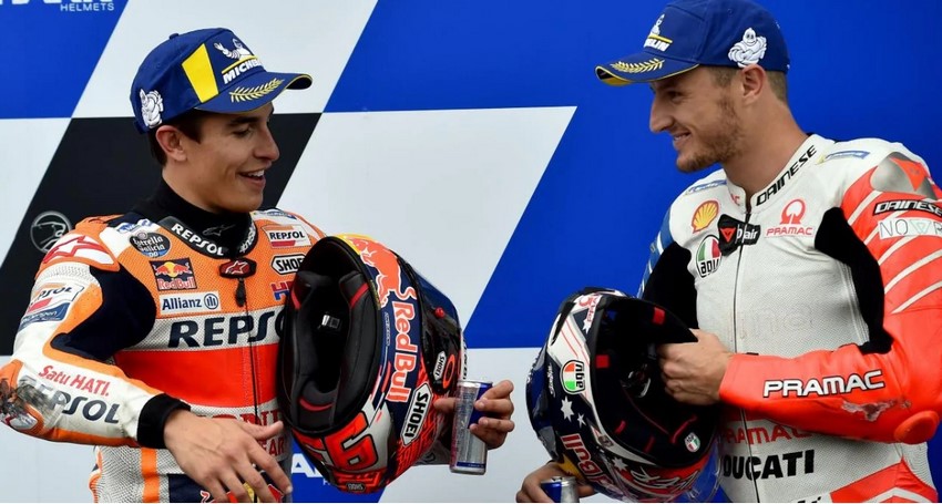 Marc Marquez y Jack Miller