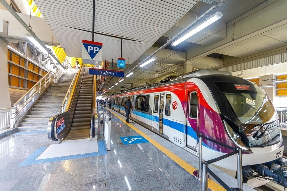 El metro de San Salvador de Bahía