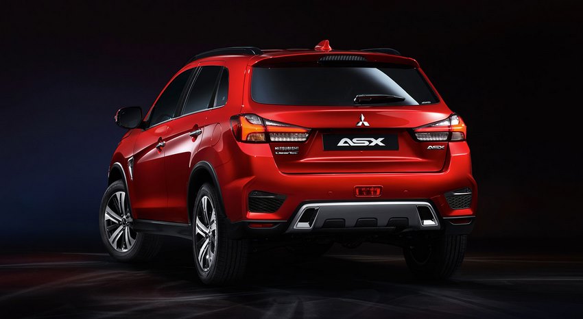 Parte trasera del Mitsubishi ASX 2020