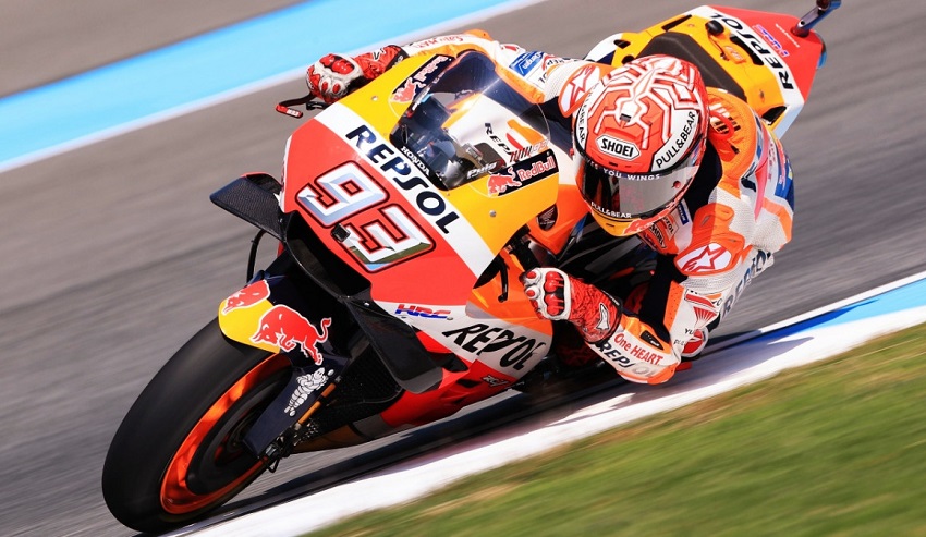 Honda y Márquez se estrenan con triunfo en Buriram