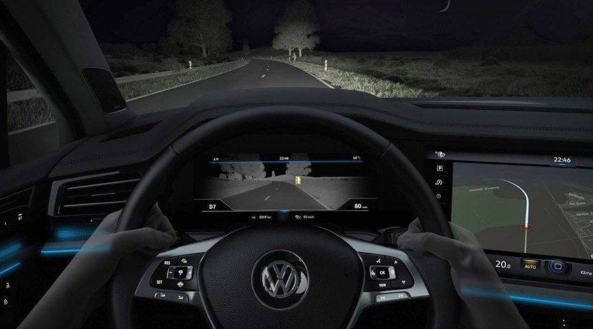 El nuevo Volkswagen Touareg se arma de visión nocturna