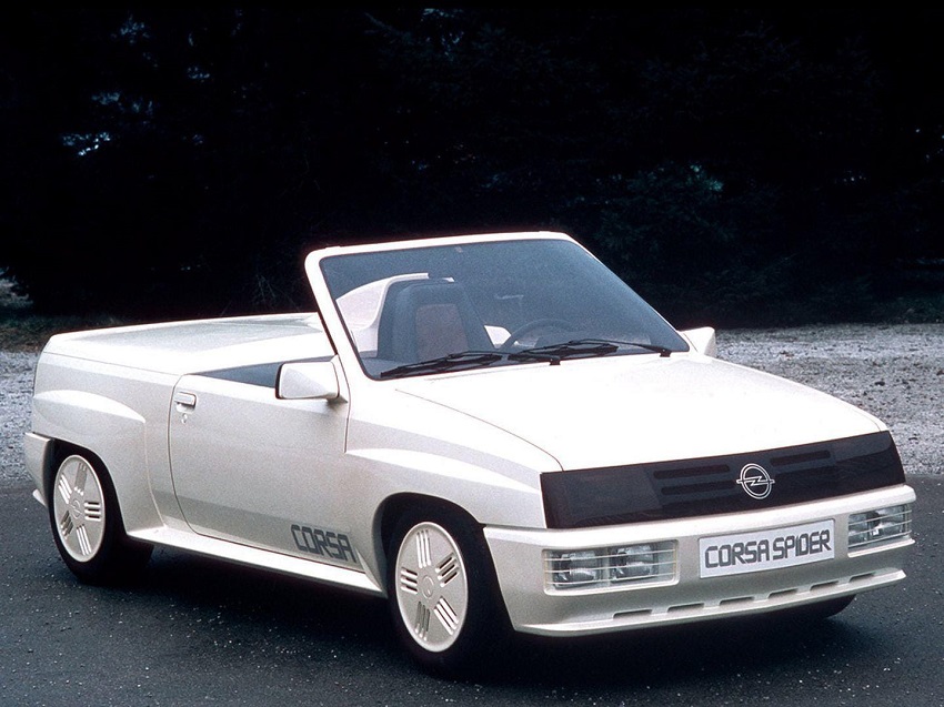 Opel Corsa Spider Concept Blanco