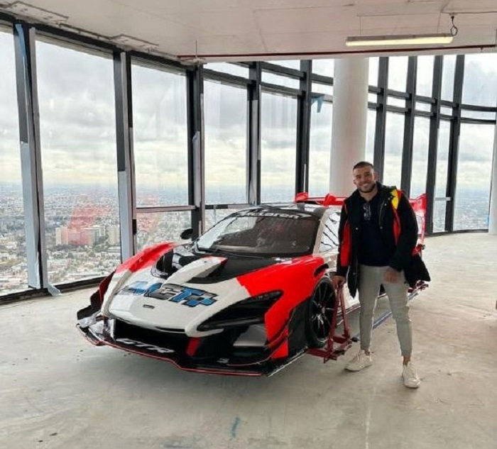 Adrian Portelli y su McLaren Senna GTR 