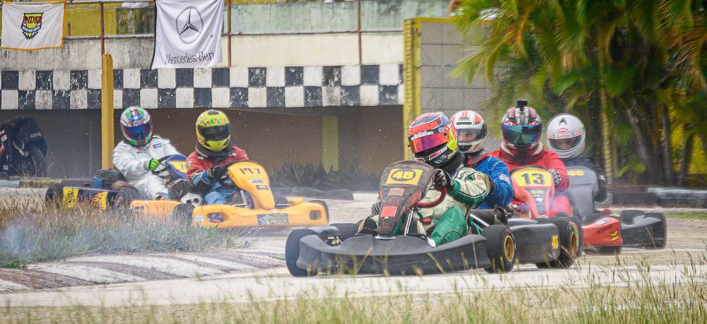 Karting cubano 2024: Comenzó la adrenalina en Cocomar