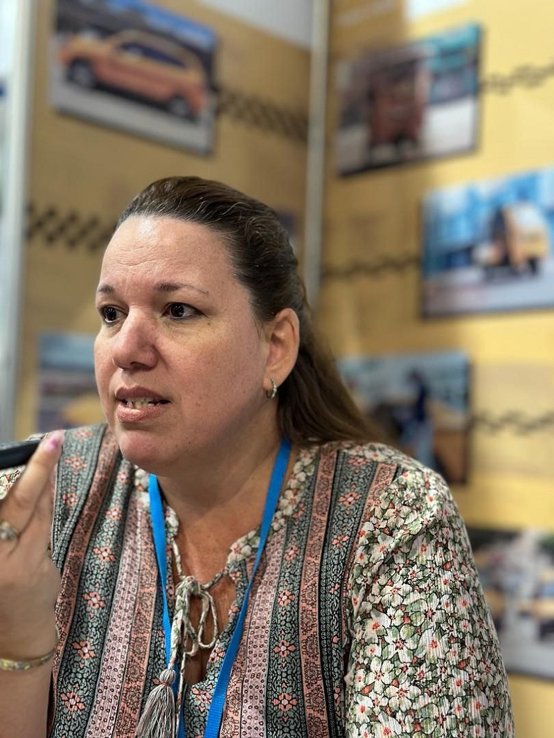 Débora Canela Piña, directora adjunta de Taxis-Cuba 
