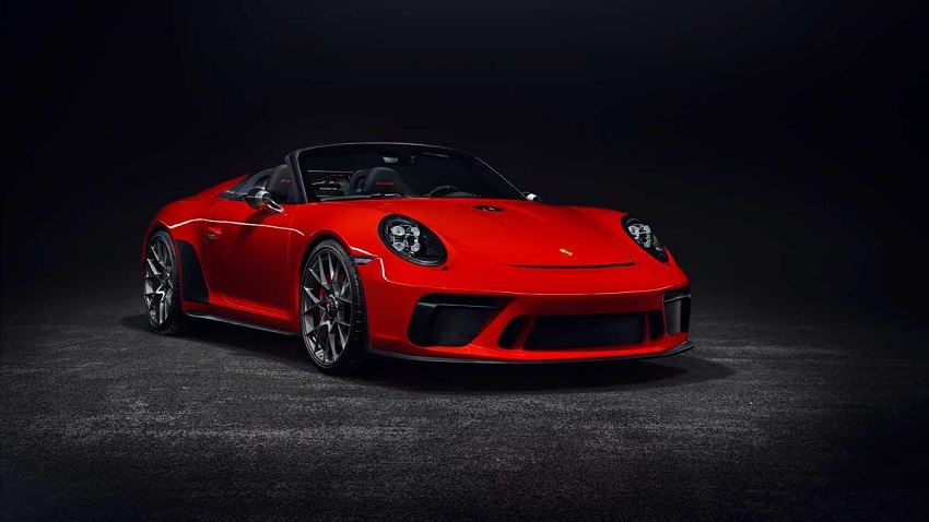 Porsche 911 Speedster Concept II rojo