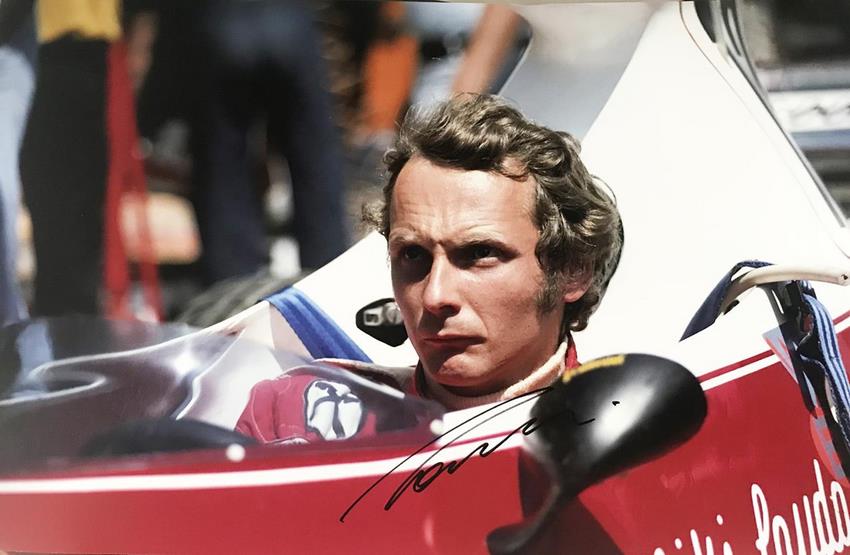 Niki Lauda de Ferrari