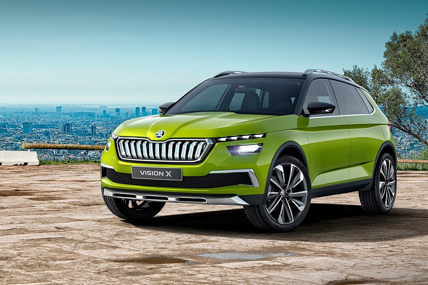 Skoda Kosmiq basado en el concept Vision X