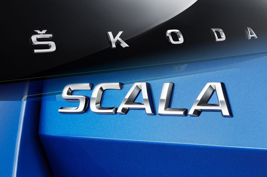 Logo de Skoda Scala