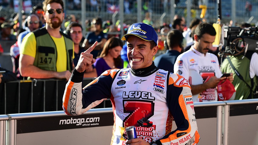 Marc Marquez Campeón del Mundial de Moto GP 2018
