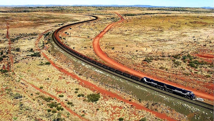 El ferrocarril más largo y pesado