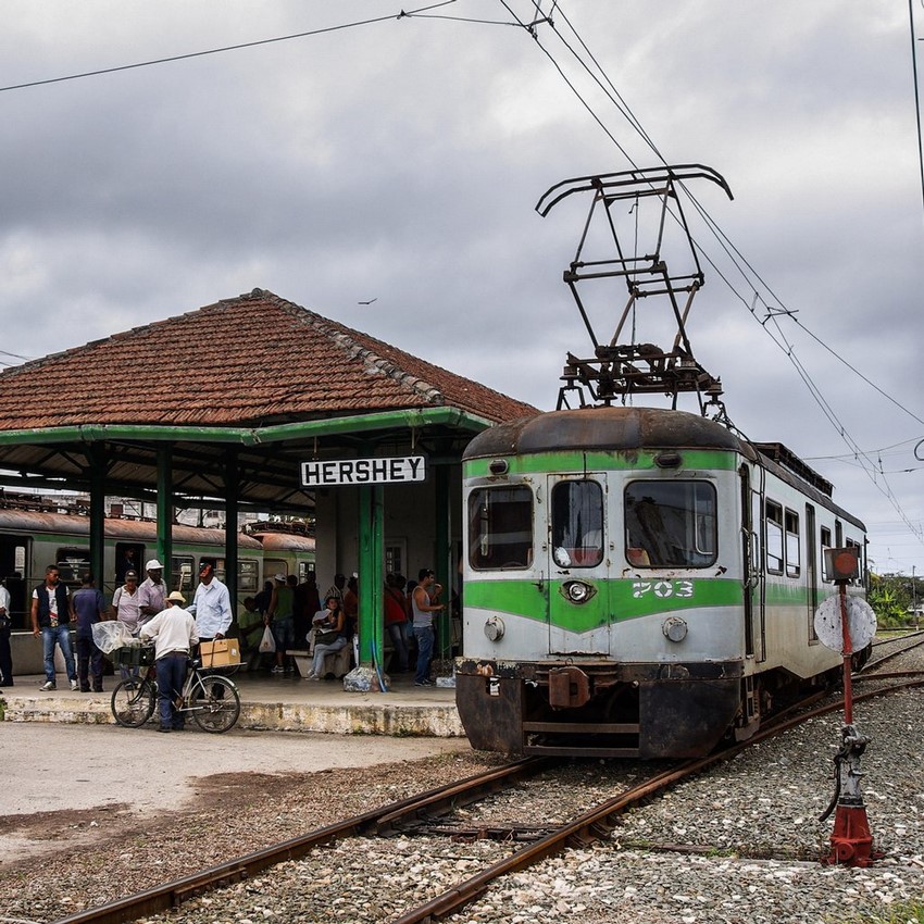 tren eléctrico en Cuba