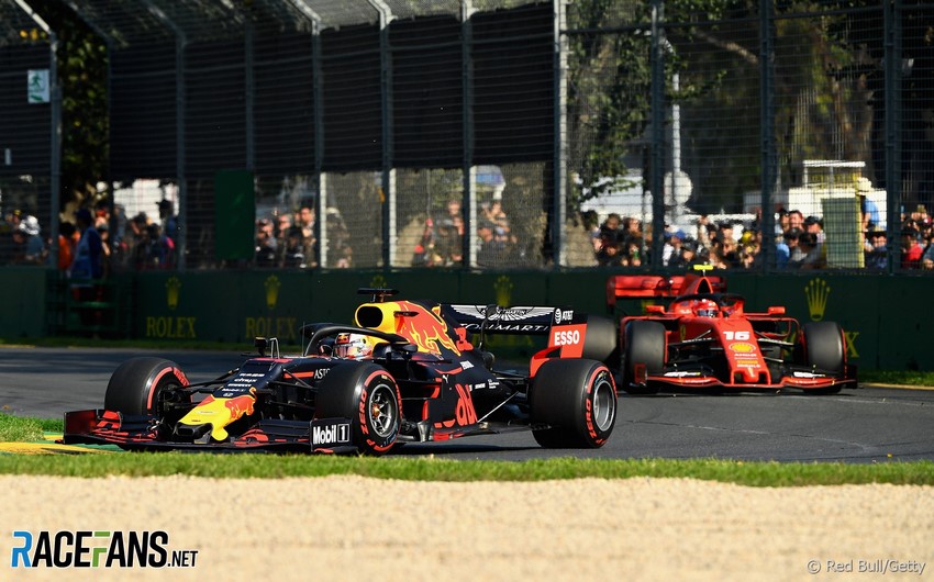 Max Versstappen el piloto de Red Bull en GP de Australia 2019
