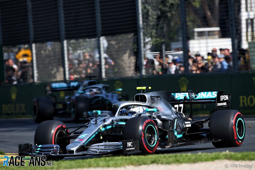 Valtteri Bottas en GP de Australia 2019