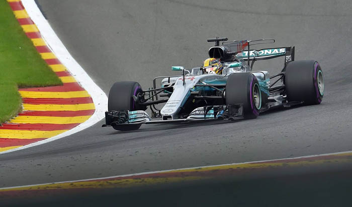 Hamilton recorta diferencias con Mercedes en el Gran Premio de Bélgica