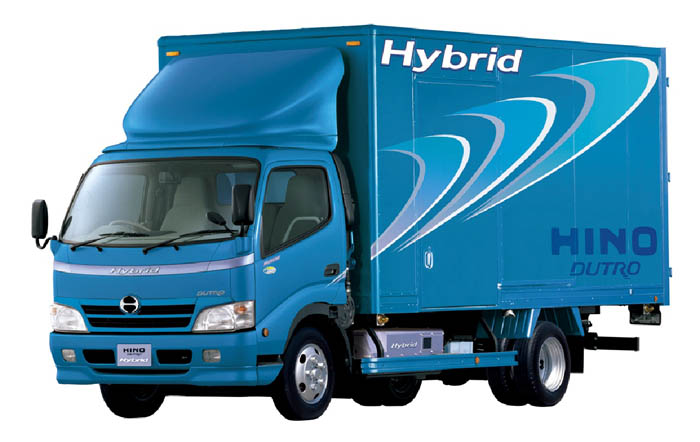 HINO Dutro Híbrido: Camión de reparto de última tecnología
