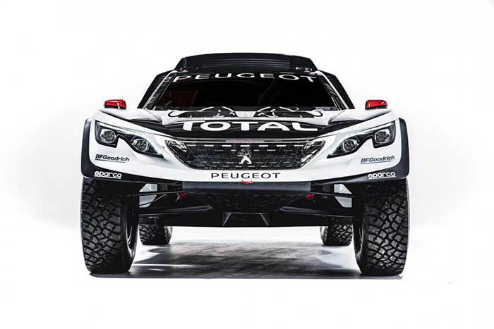 El nuevo Peugeot 3008 DKR, listo para el rally Dakar 2017