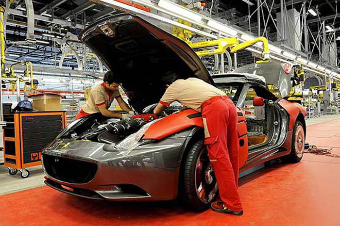 Récord de producción de Ferrari 