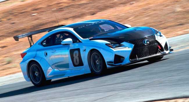 Lexus disputará Pikes Peak con este RC F GT Concept