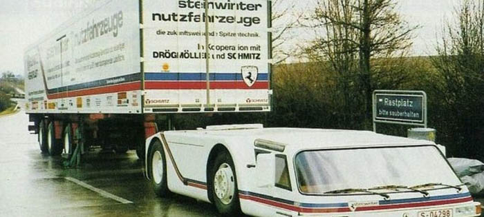 Steinwinter, probablemente el camión más extraño que hayas visto
