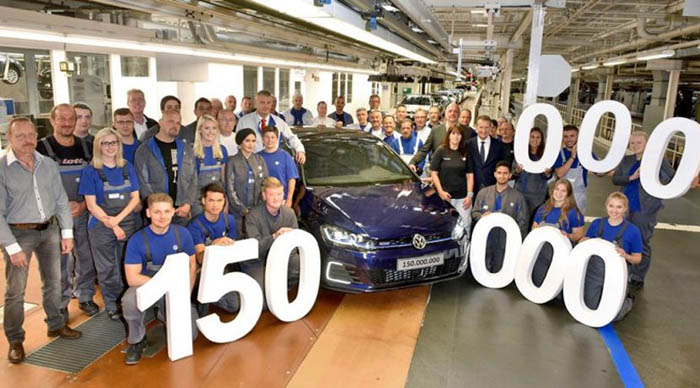 Y Volkswagen fabricó su vehículo número… ¡150 millones!