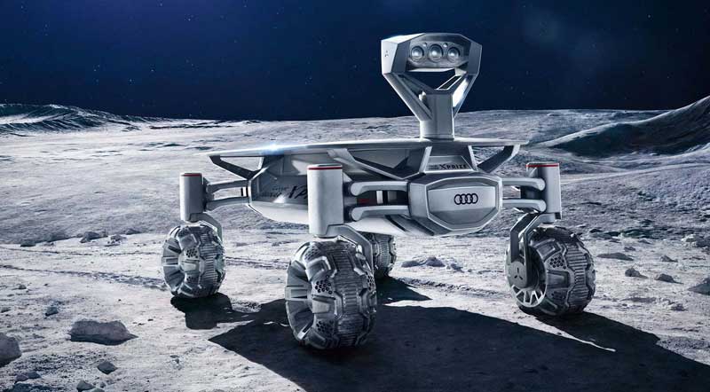 Audi lunar quattro: ¿De la Tierra a la Luna?