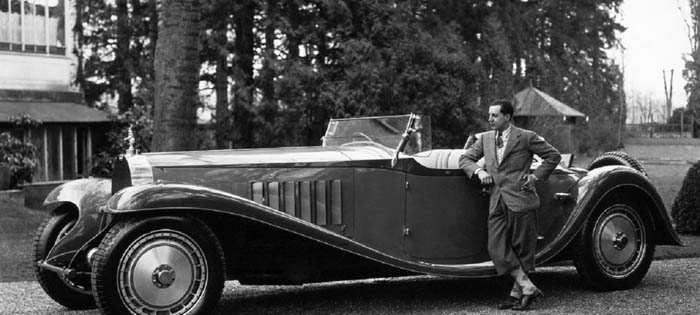 Bugatti Type 41 Royale: el coche de lujo creado para los reyes