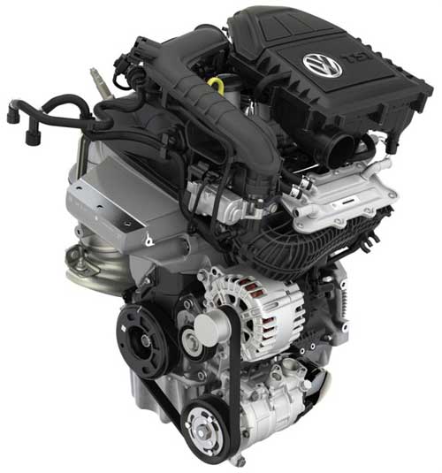 Volkswagen presenta un motor 1.0 TSI de tres cilindros con 272 CV