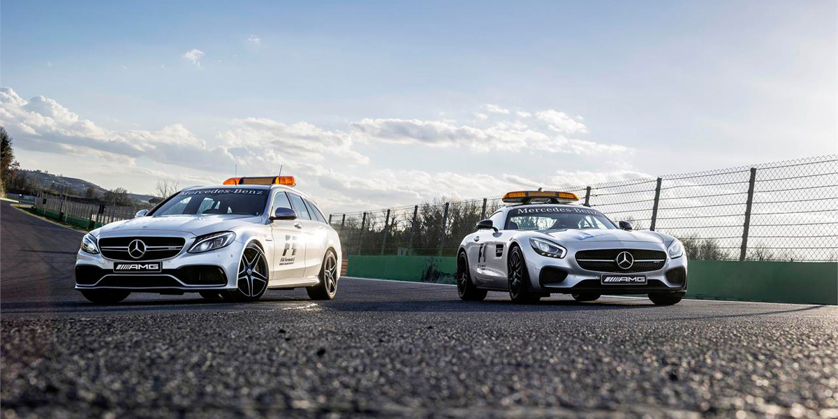 Así es el Mercedes AMG GT S Safety Car F1 2015