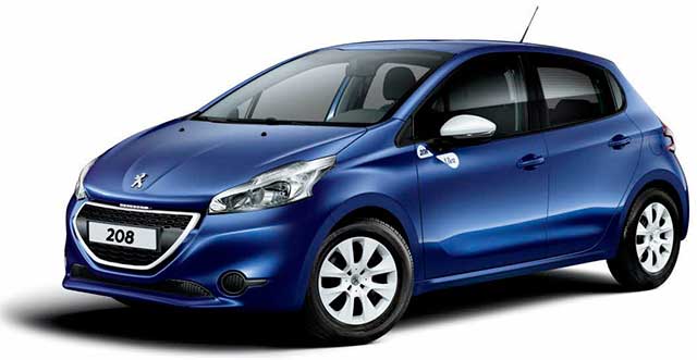 Peugeot lanza el 208 "Like" en Europa
