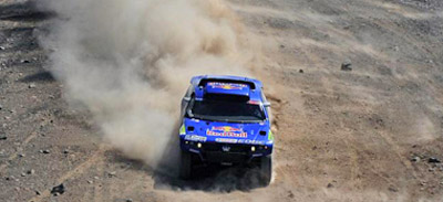 Quinta victoria de Sainz en la novena etapa del Dakar