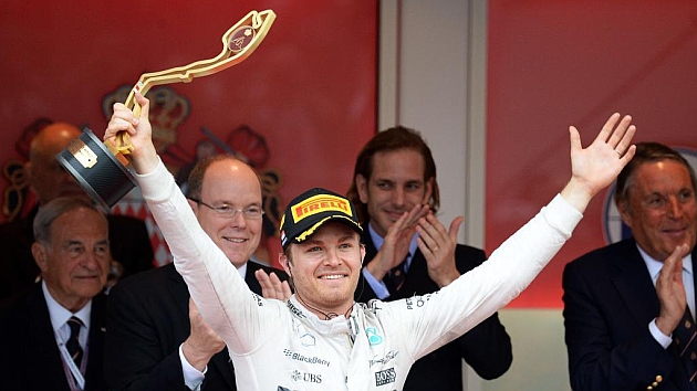 Nico Rosberg se encuentra con la victoria en Mónaco