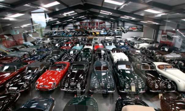 Jaguar adquiere la mayor colección privada: 543 coches clásicos