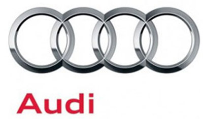 Los cuatro aros del logotipo de Audi