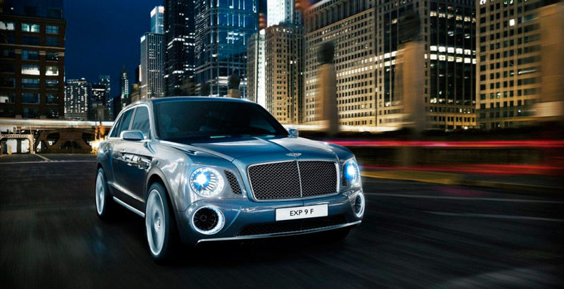 Bentley EXP 9F, un nuevo SUV superlujoso